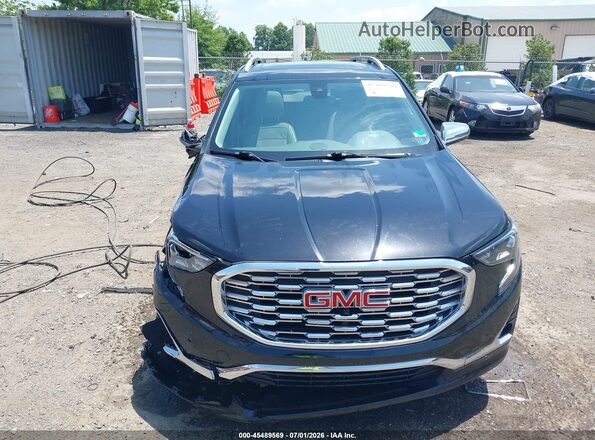 3GKALXEX7JL315221 2018 GMC TERRAIN Black Вид задньої частини салону