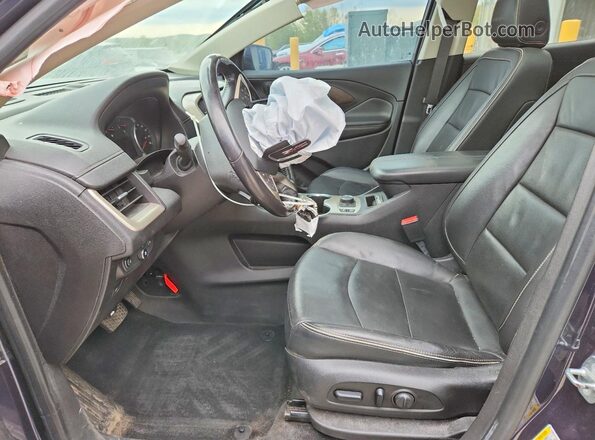 3GKALXEX8JL230548 2018 GMC TERRAIN Blue Vista interior delantera