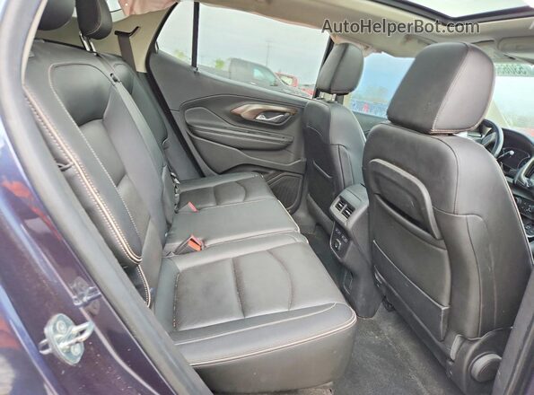 3GKALXEX8JL230548 2018 GMC TERRAIN Blue Vista interior trasera