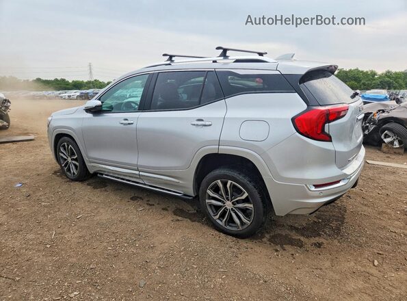 3GKALXEX8JL320105 2018 GMC TERRAIN Silver Rear left