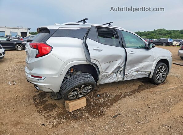 3GKALXEX8JL320105 2018 GMC TERRAIN Silver Rear right