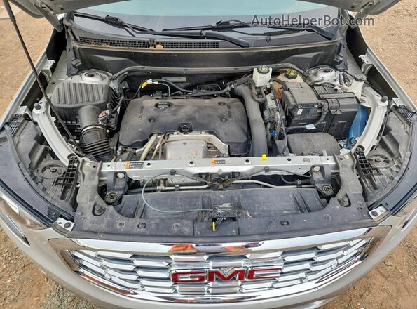3GKALXEX8JL320105 2018 GMC TERRAIN Silver Engine compartment view