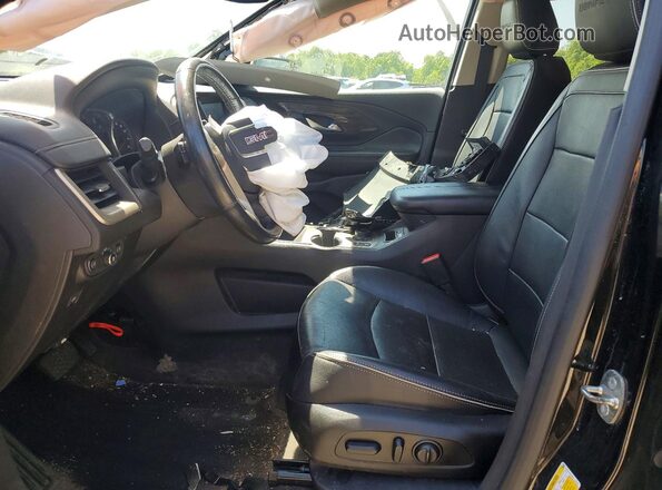 3GKALXEX8KL124442 2019 GMC TERRAIN Черный Вид салона спереди