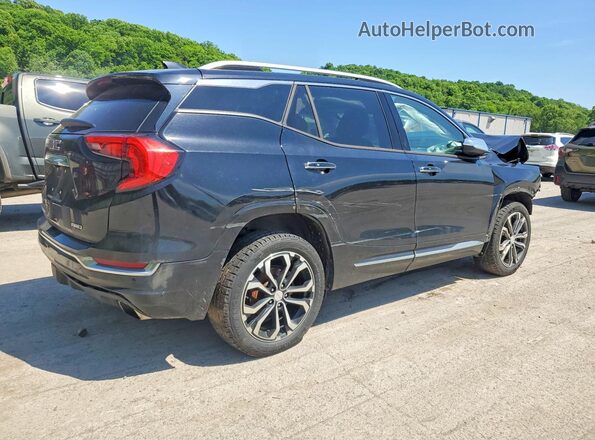 3GKALXEX8KL124442 2019 GMC TERRAIN Черный Задняя правая четверть