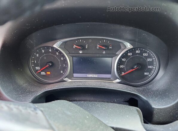 3GKALXEX8KL124442 2019 GMC TERRAIN Черный Вид щитка приборов