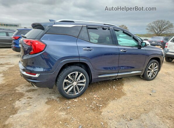 3GKALXEX8KL171051 2019 GMC TERRAIN Blue Trasero derecho