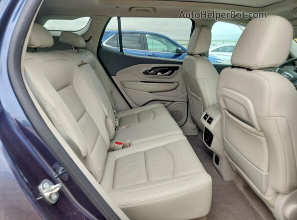 3GKALXEX8KL171051 2019 GMC TERRAIN Blue Vista interior trasera