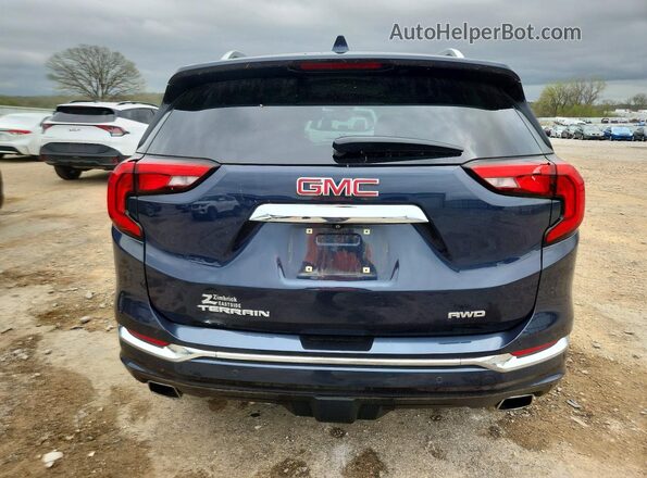 3GKALXEX8KL171051 2019 GMC TERRAIN Blue Vista trasera