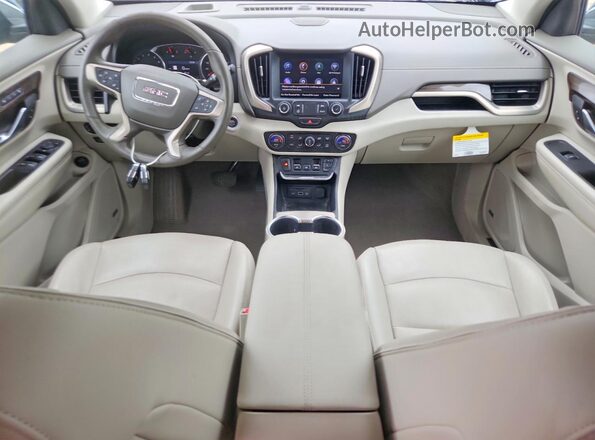 3GKALXEX8KL171051 2019 GMC TERRAIN Blue Vista del salpicadero