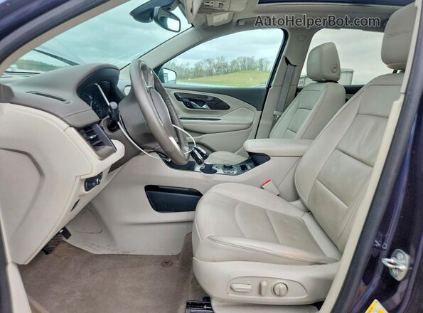 3GKALXEX8KL171051 2019 GMC TERRAIN Blue Vista interior delantera