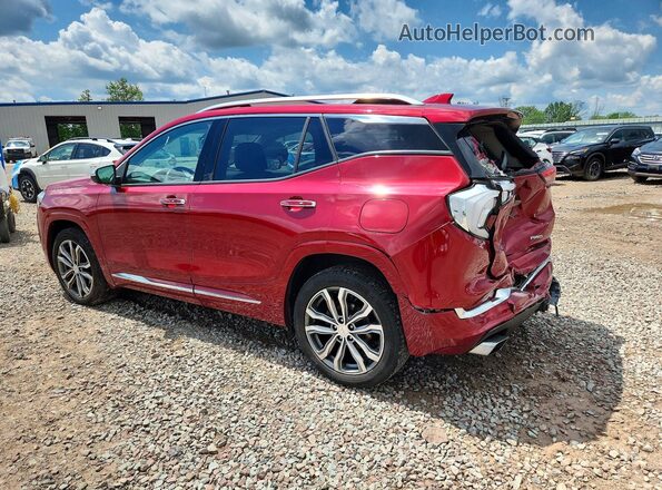 3GKALXEX8KL391712 2019 GMC TERRAIN Red Tył lewy