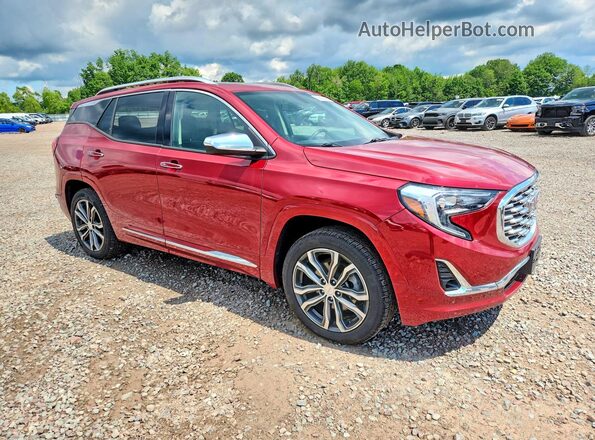 3GKALXEX8KL391712 2019 GMC TERRAIN Red Przód prawy