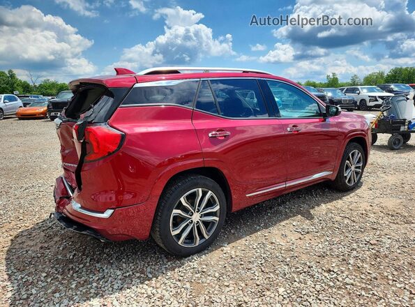 3GKALXEX8KL391712 2019 GMC TERRAIN Red Tył prawy