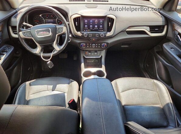 3GKALXEX8KL391712 2019 GMC TERRAIN Red Widok deski rozdzielczej
