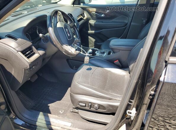3GKALXEX8LL143509 2020 GMC TERRAIN Black Вид салону спереду