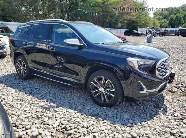 3GKALXEX8LL143509 2020 GMC TERRAIN Black Передня права чверть