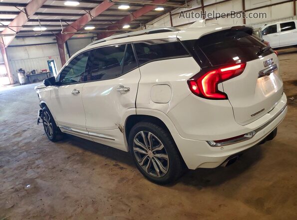 3GKALXEX8LL143770 2020 GMC TERRAIN White Trasero izquierdo
