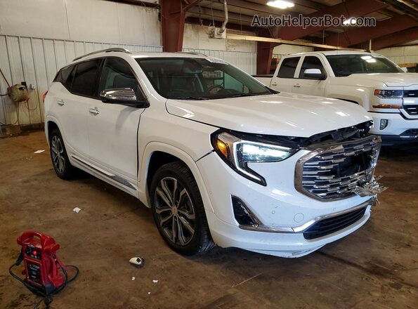 3GKALXEX8LL143770 2020 GMC TERRAIN White Delantero derecho