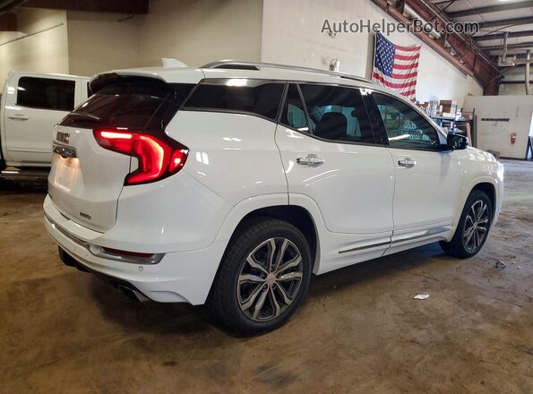 3GKALXEX8LL143770 2020 GMC TERRAIN White Trasero derecho