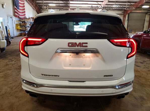 3GKALXEX8LL143770 2020 GMC TERRAIN White Vista trasera
