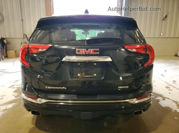 3GKALXEX8LL187610 2020 GMC TERRAIN Black Rear view