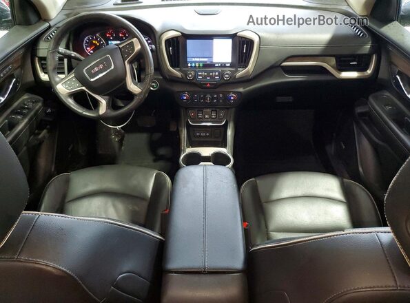 3GKALXEX9JL161207 2018 GMC TERRAIN Maroon Vista del salpicadero