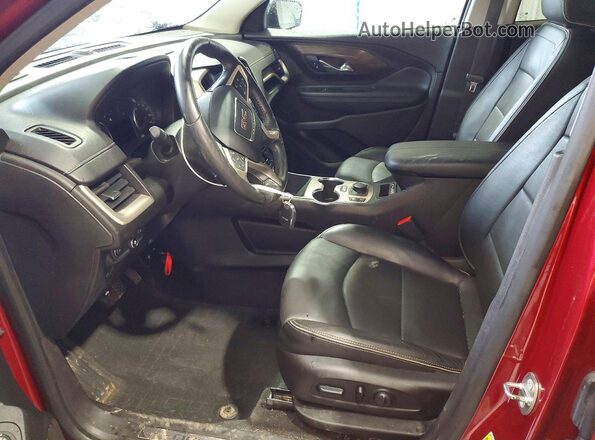 3GKALXEX9JL161207 2018 GMC TERRAIN Maroon Vista interior delantera