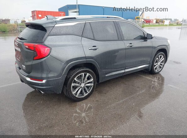 3GKALXEX9KL105494 2019 GMC TERRAIN Серый Задняя правая четверть