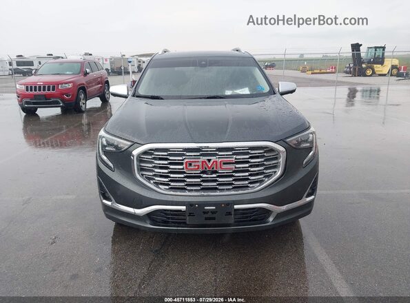 3GKALXEX9KL105494 2019 GMC TERRAIN Серый Вид щитка приборов