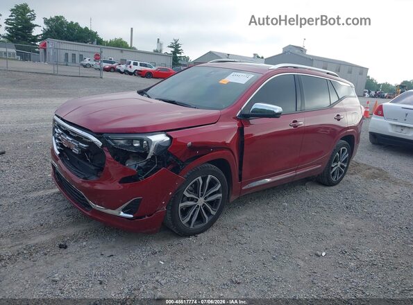 3GKALXEX9LL169309 2020 GMC TERRAIN Red Przód lewy