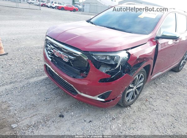 3GKALXEX9LL169309 2020 GMC TERRAIN Red Widok z przodu