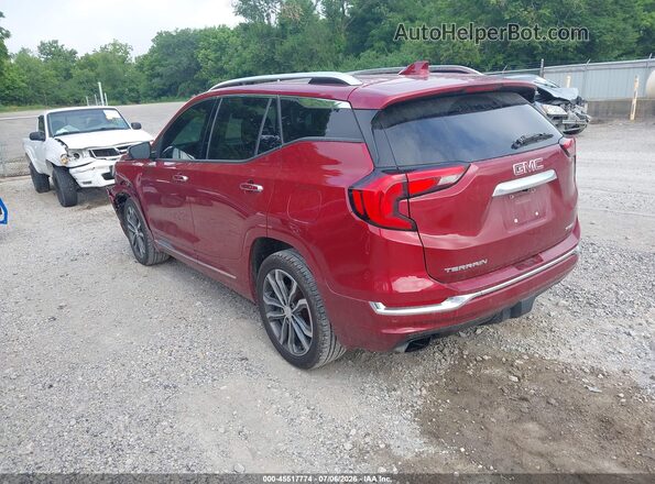 3GKALXEX9LL169309 2020 GMC TERRAIN Red Tył lewy