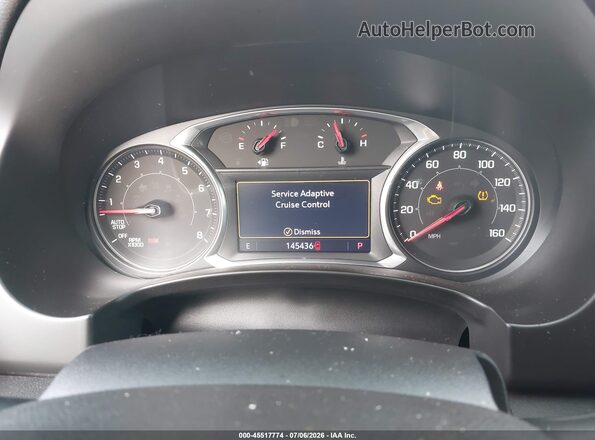 3GKALXEX9LL169309 2020 GMC TERRAIN Red Widok tylnych siedzeń