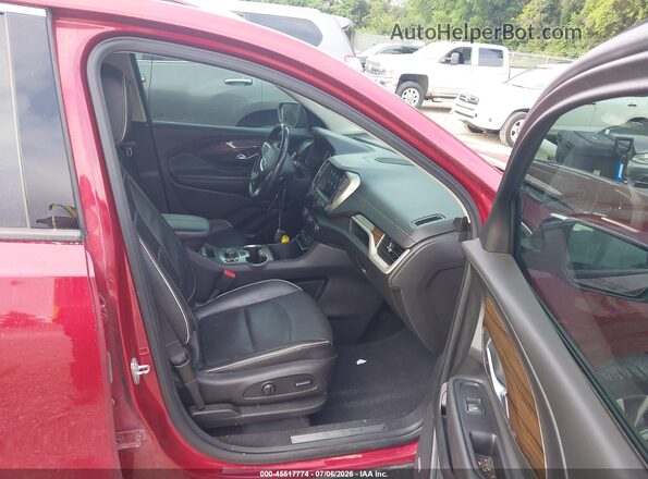 3GKALXEX9LL169309 2020 GMC TERRAIN Red Widok wnętrza z przodu