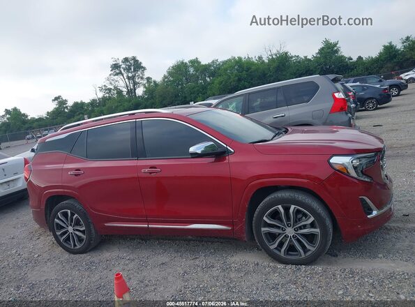 3GKALXEX9LL169309 2020 GMC TERRAIN Red Widok wnętrza z tyłu