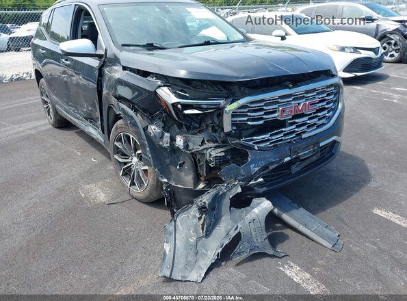 3GKALXEXXJL128992 2018 GMC TERRAIN Black Вид спереду