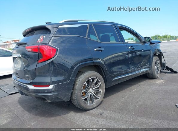 3GKALXEXXJL128992 2018 GMC TERRAIN Black Задня права чверть
