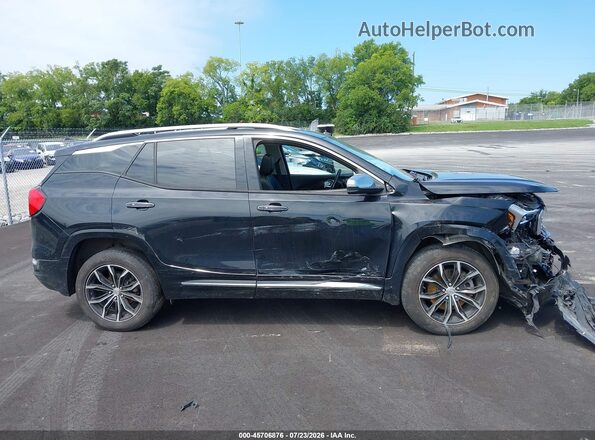3GKALXEXXJL128992 2018 GMC TERRAIN Black Вид задньої частини салону