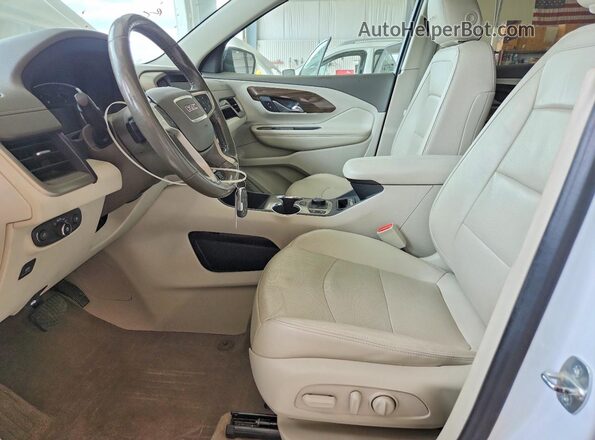 3GKALXEXXLL231395 2020 GMC TERRAIN White Вид салону спереду
