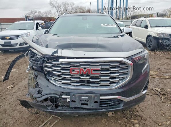 3GKALXEXXLL233986 2020 GMC TERRAIN Black Front view
