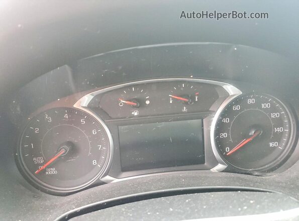 3GKALXEXXLL233986 2020 GMC TERRAIN Black Instrument cluster view