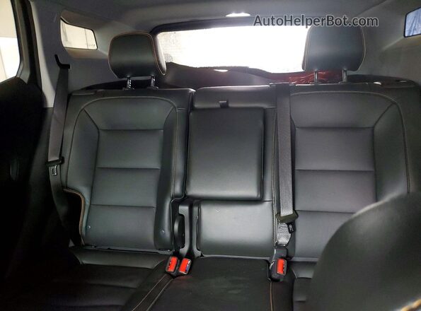 3GKALYEG0RL122944 2024 GMC TERRAIN Red უკანა სავარძლების ხედი