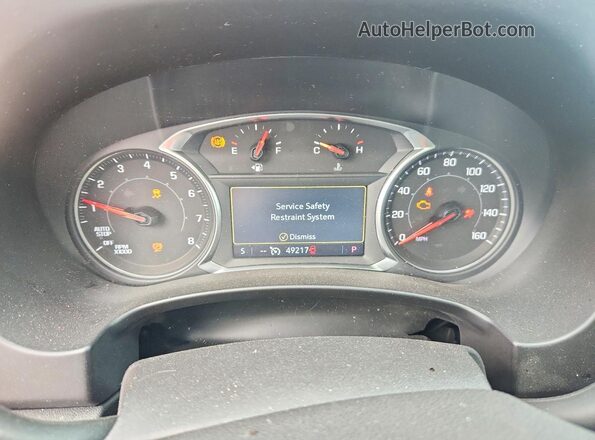 3GKALYEG0RL282080 2024 GMC TERRAIN Black Instrument cluster view