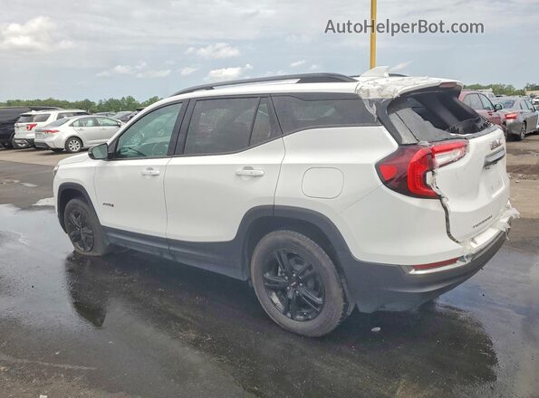 3GKALYEG1PL246458 2023 GMC TERRAIN Белый Задняя левая четверть