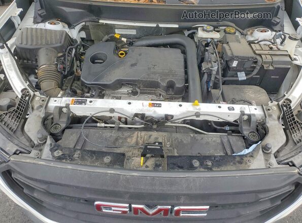 3GKALYEG1PL246458 2023 GMC TERRAIN Белый Вид подкапотного пространства