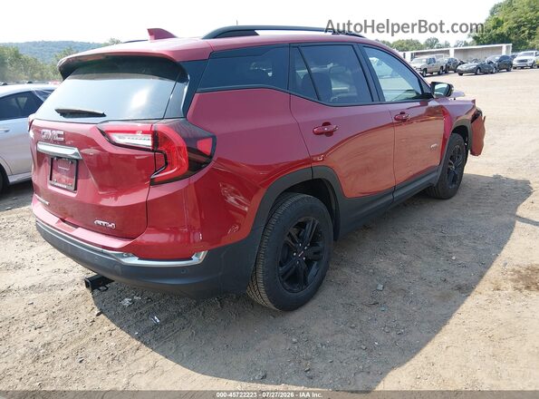 3GKALYEG1RL153734 2024 GMC TERRAIN Red Задня права чверть