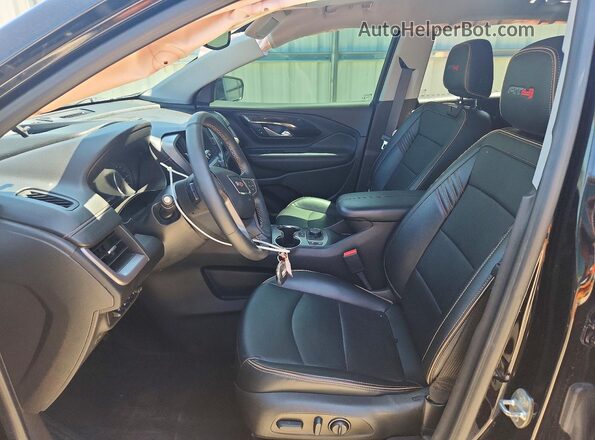3GKALYEG4PL107683 2023 GMC TERRAIN Black Вид салону спереду