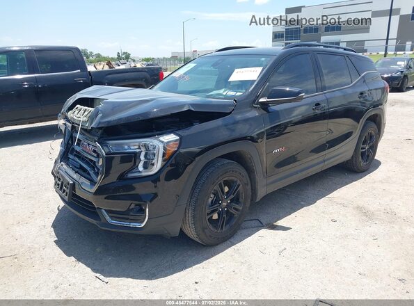3GKALYEG5RL123930 2024 GMC TERRAIN Черный Передняя левая четверть