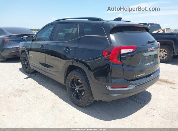 3GKALYEG5RL123930 2024 GMC TERRAIN Черный Задняя левая четверть