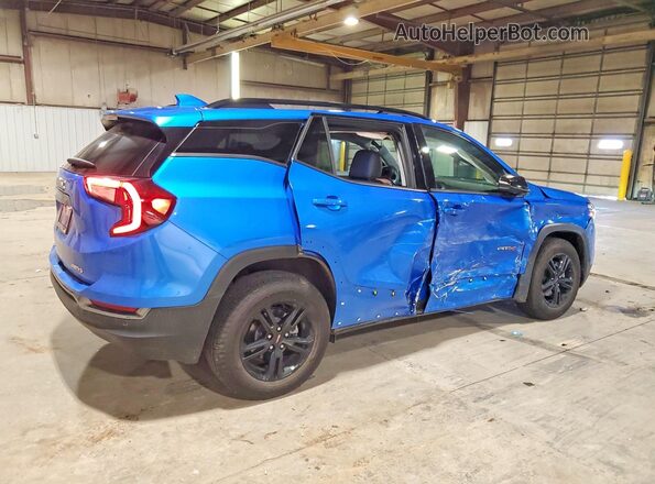 3GKALYEG5RL202868 2024 GMC TERRAIN Синий Задняя правая четверть